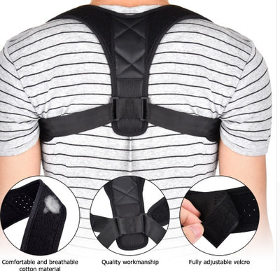 Adjustable Posture Corrector Brace Back &amp; Shoulder Support