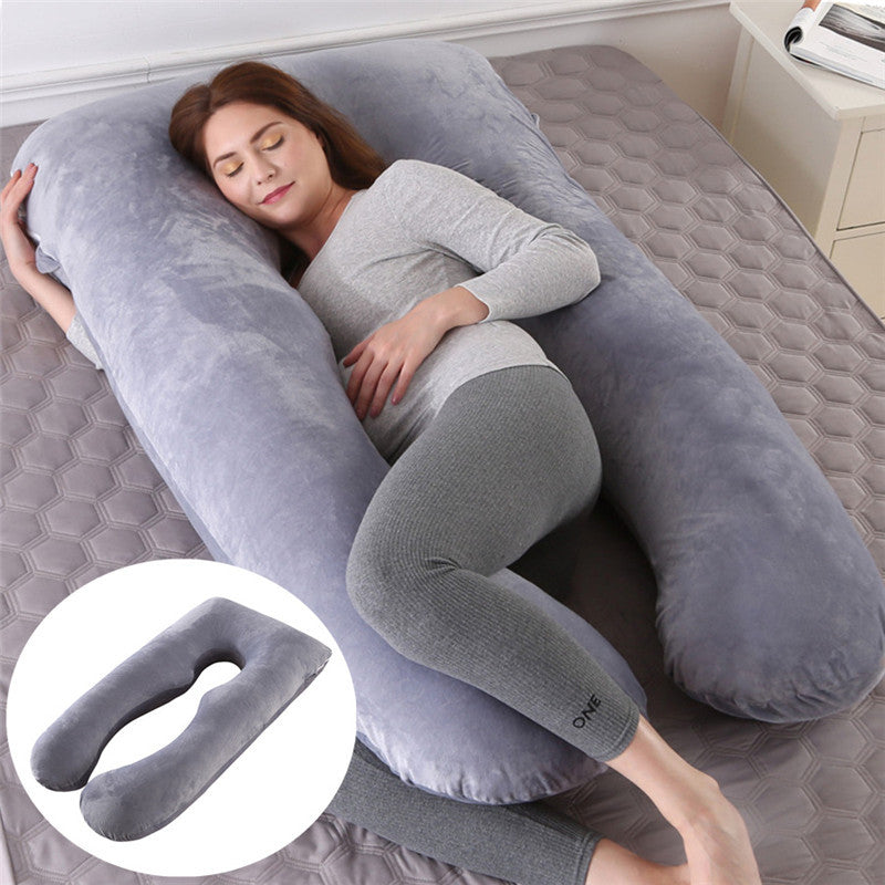 U-Shaped Maternity Pillow Cooling Pregnancy Support