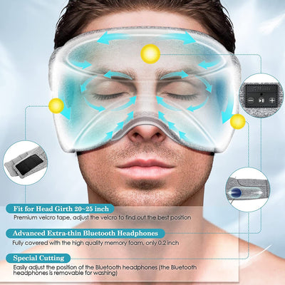 White Noise Sleep Mask