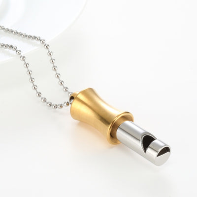 Yoga &amp; Meditation Breath Control Whistle Necklace